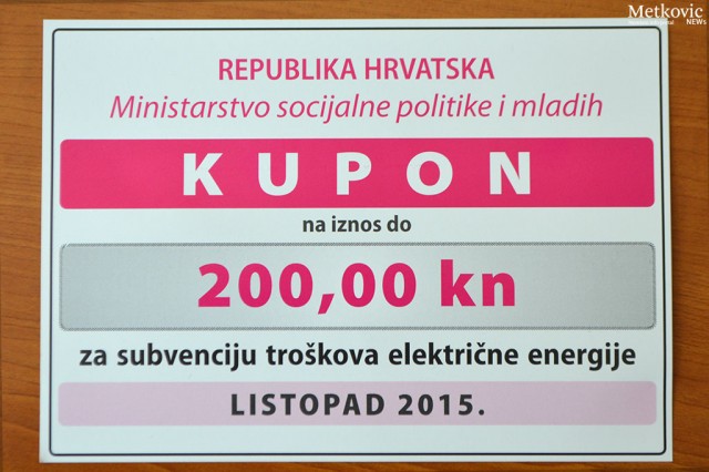 Kupon 200kn za struju