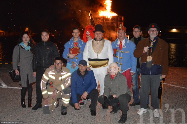 Poklade, Spaljen Marko Krnjeval