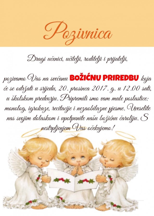 Foto: OŠ don Mihovila Pavlinovića