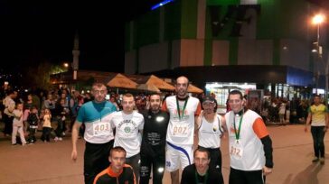 Noćni cener, Zenica, Mandarina Halfmarathon Foto - Neretva Run1