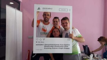 Noćni cener, Zenica, Mandarina Halfmarathon Foto - Neretva Run3