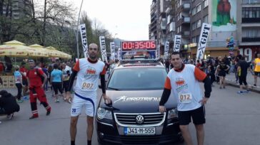 Noćni cener, Zenica, Mandarina Halfmarathon Foto - Neretva Run5