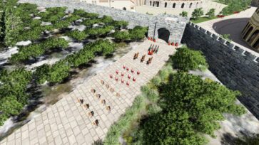 Antička Narona, 3D model, Foto - Stipe Ujdur (6)