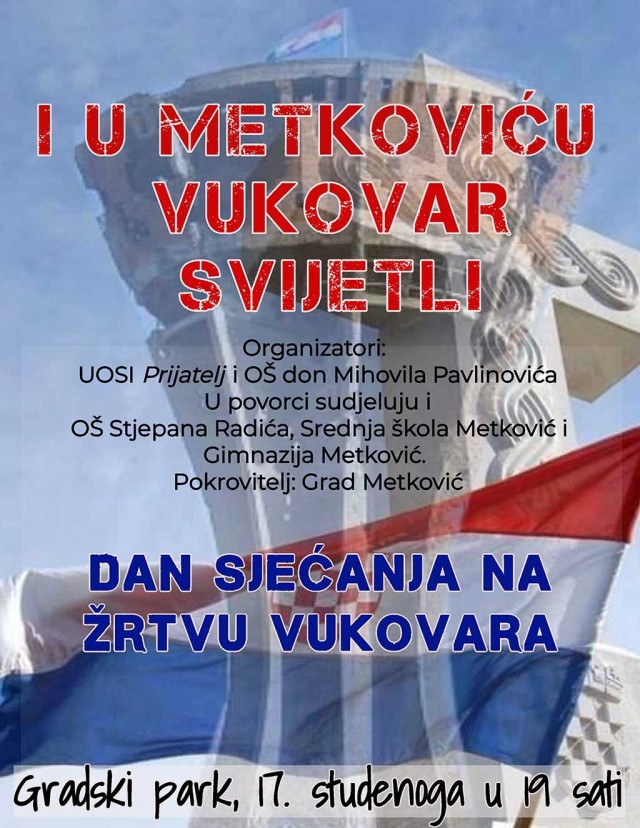 Vukovar, Plakat