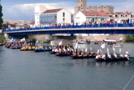 7. Maraton lađarica - Start u Metkoviću