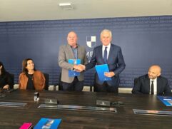 Župan Dobroslavić potpis Ugovora Metkovič ()