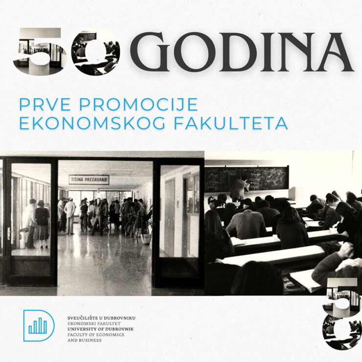 Vizual 50 godina prve promocije Ekonomski fakultet