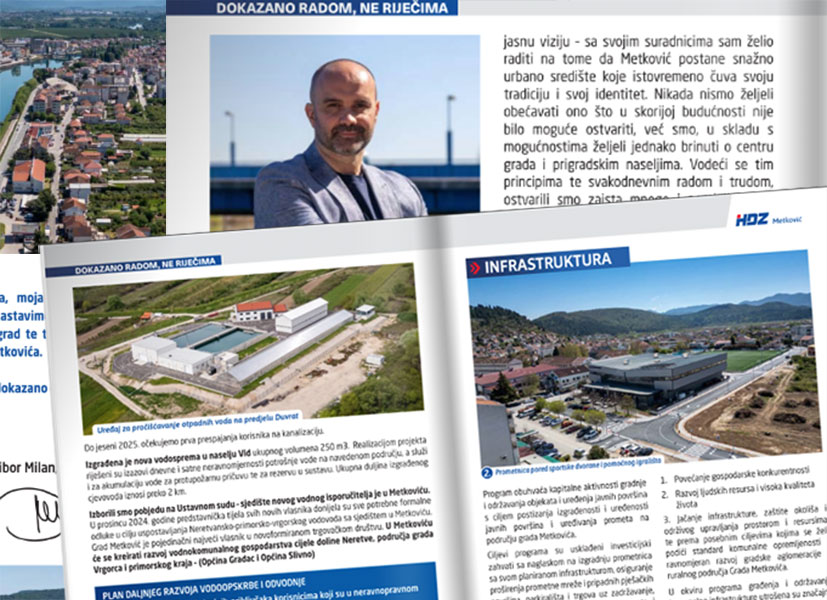 Digitalna brošura gradonačelnika Dalibora Milana