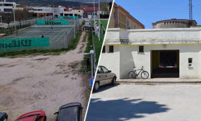parking tenisko igralište i ljetno kino