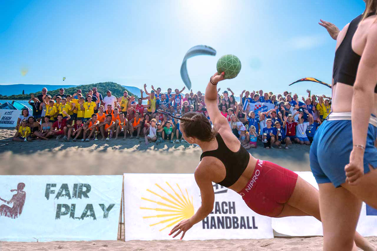 Memorijalni turnir Stipe Vuletic Rukomet na pijesku Opuzensko ušće Neretve