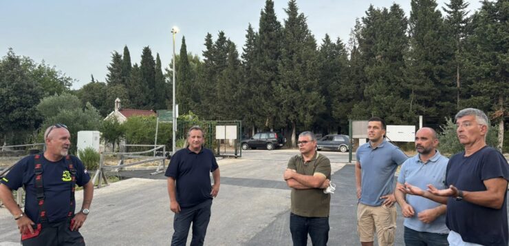 Požar na deponiju Dubravica, gradonačelnik Dalibor Milan (1)