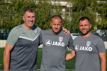 Stručni stožer NK Neretva: Bubalo, Galov i Komazin