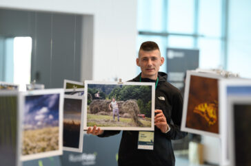 Ivan Mandić s nagrađenom fotografijom