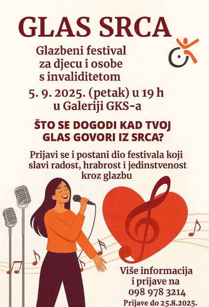 glas srca najava