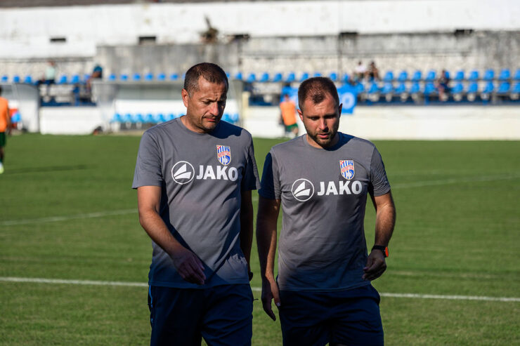 Stručni stožer NK Neretva: Goran Galov i Marino Komazin