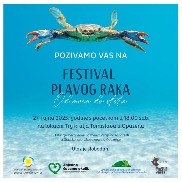 Pozivnica Festival plavog raka Opuzen Pozivnica Festival plavog raka Opuzen