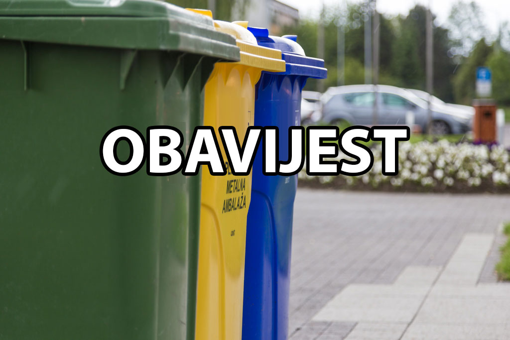 Obavijest - komunalni otpad