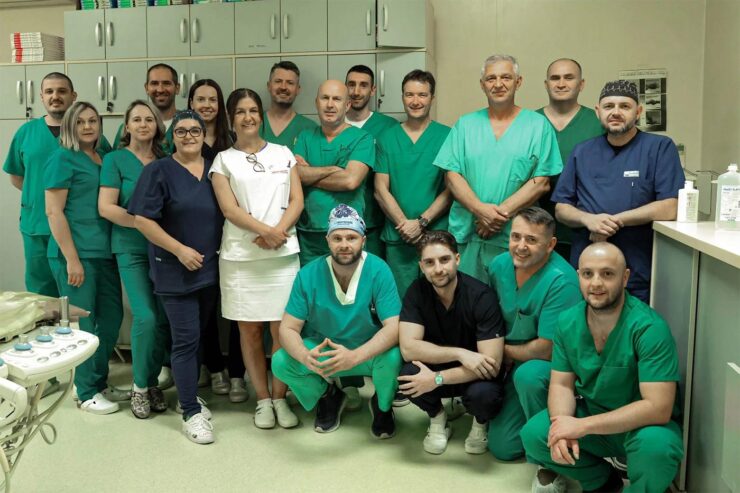 SKB Mostar, Medicinski timo SKB Mostar pod vodstvom mr sc Darka Markote