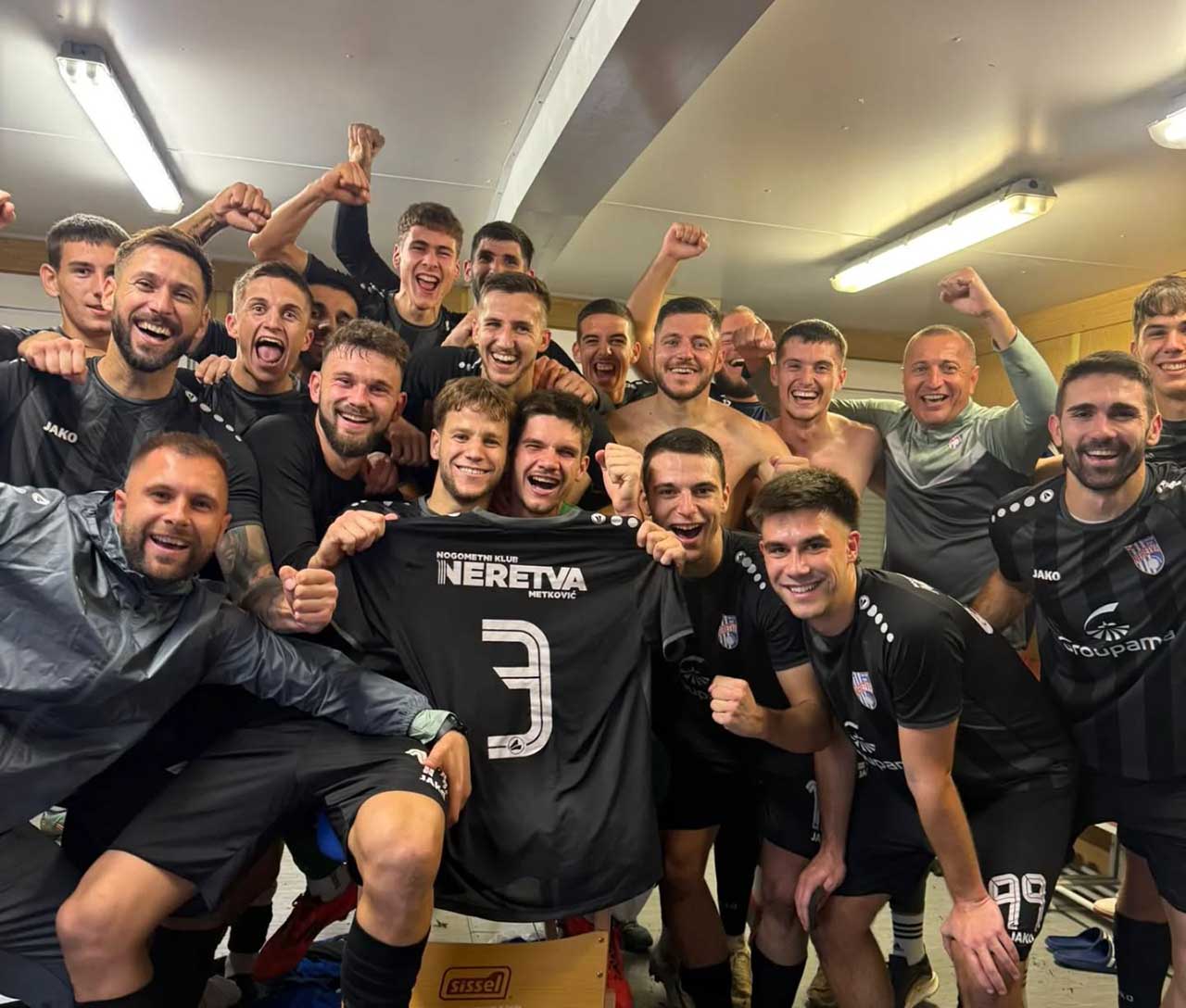 NK Neretva slavlje u Zadru