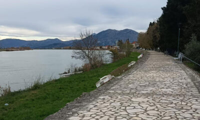 Šetnica u Opuzenu, riva