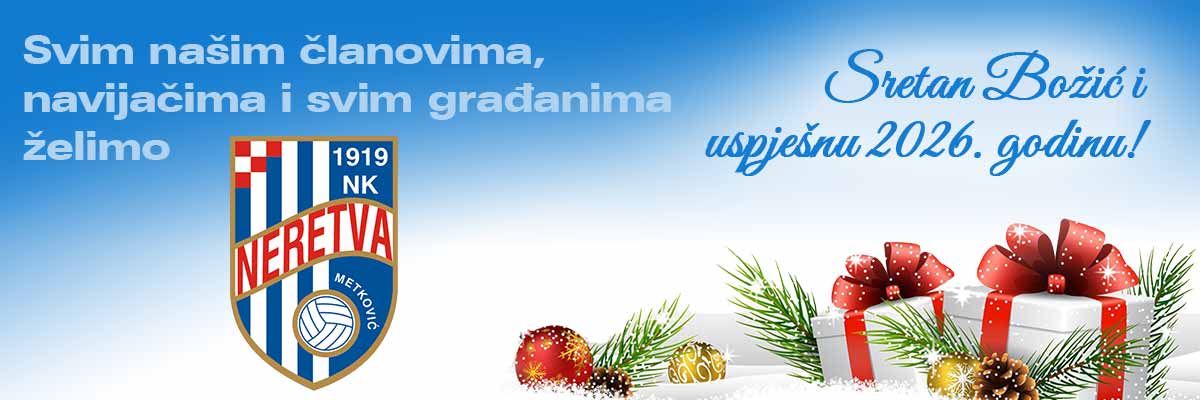 NK Neretva – Čestitka 1200×400