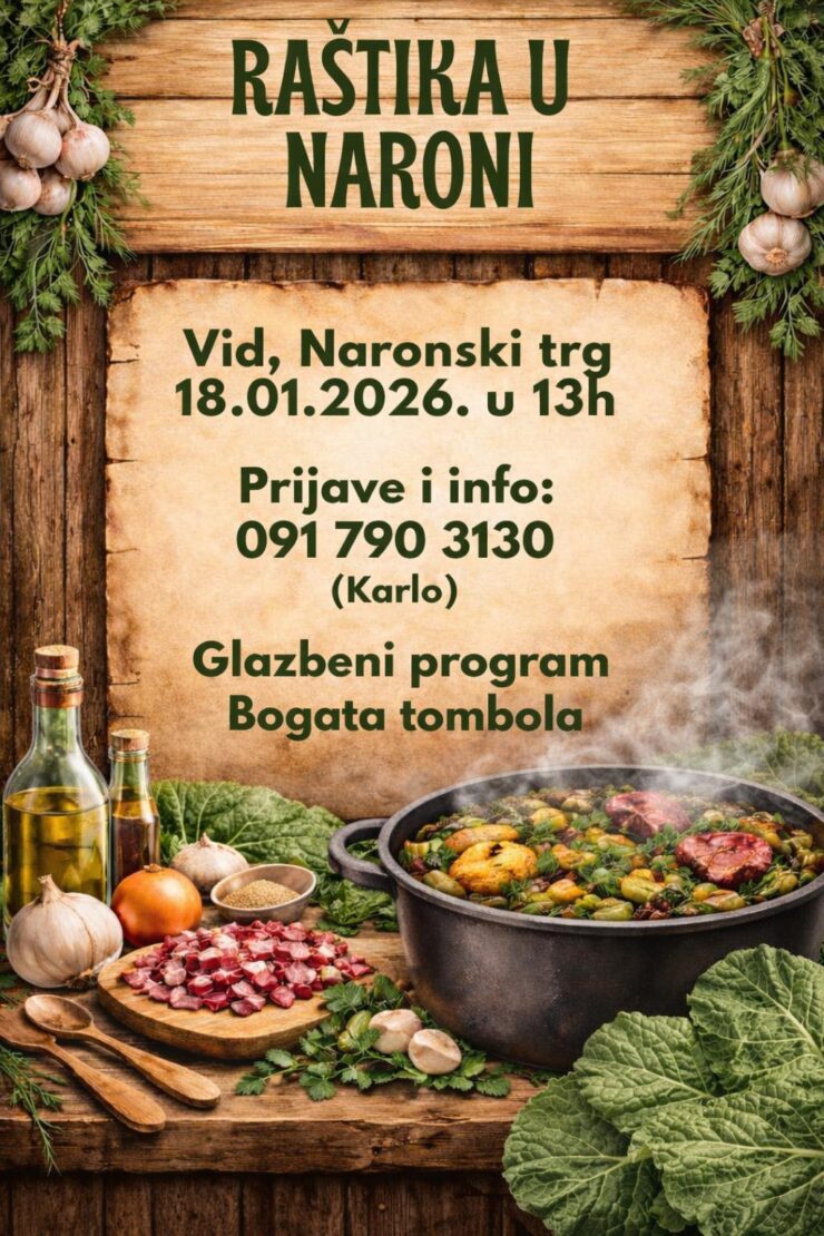 Raštika u Naroni 2026