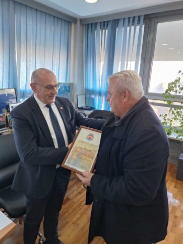 Tomo Medved i Mijo Vukušić, dodjela priznanja