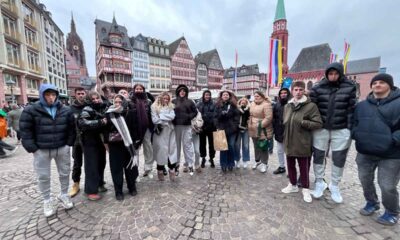 Učenici SPiTŠ Opuzen, Erasmus+, Frankfurt (1)