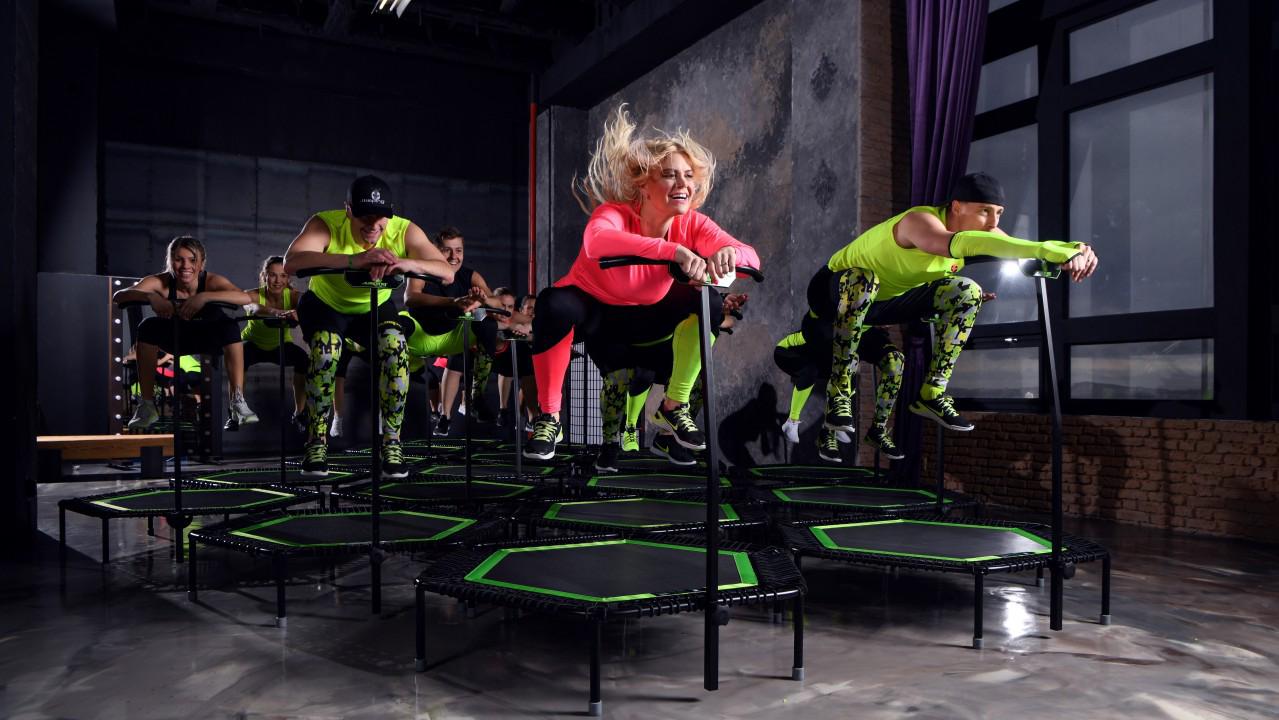 U GYM Trampolin Fitness Rebounding