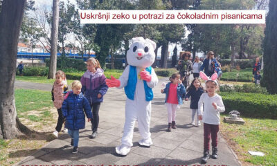 Uskrsnji zeko u POTRAZI ZA COKOLADNIM PISANICAMA