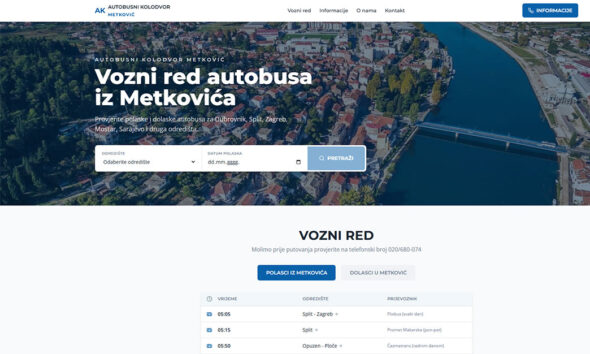 Autobusni kolodvor Metković