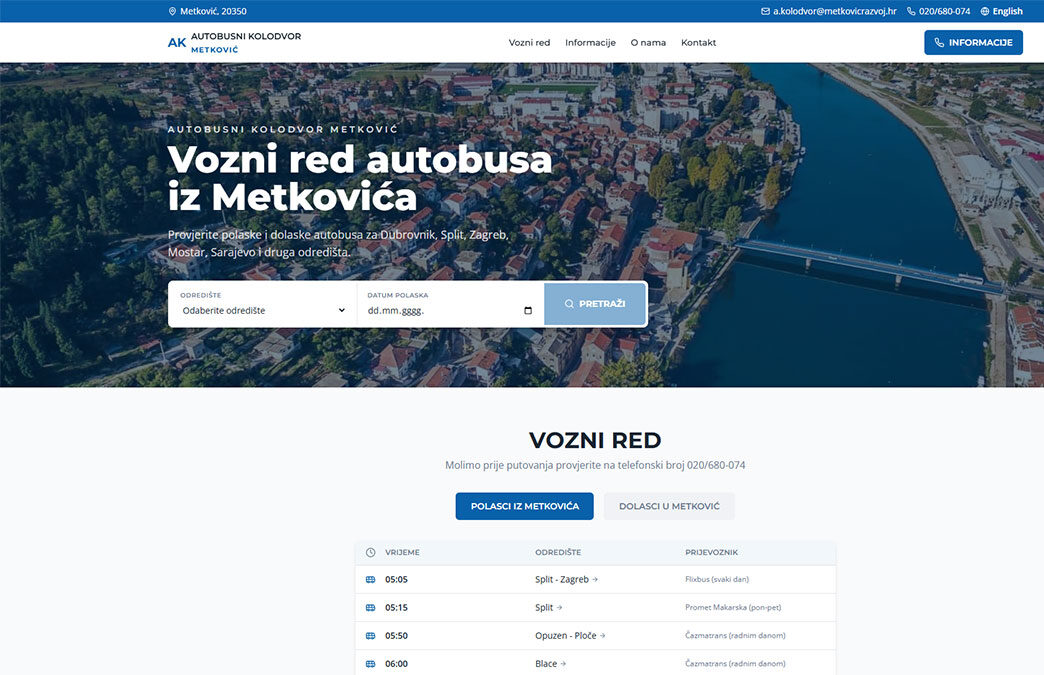 Autobusni kolodvor Metković