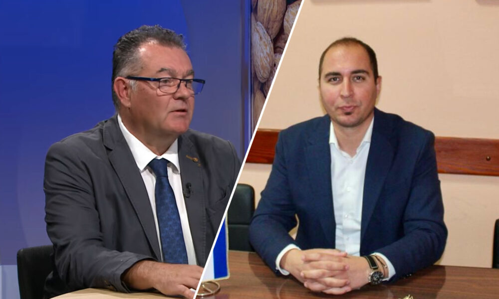 izv. prof. dr. sc. Mario Bjeliš i Ivan Mataga, gradonačelnik Opuzena