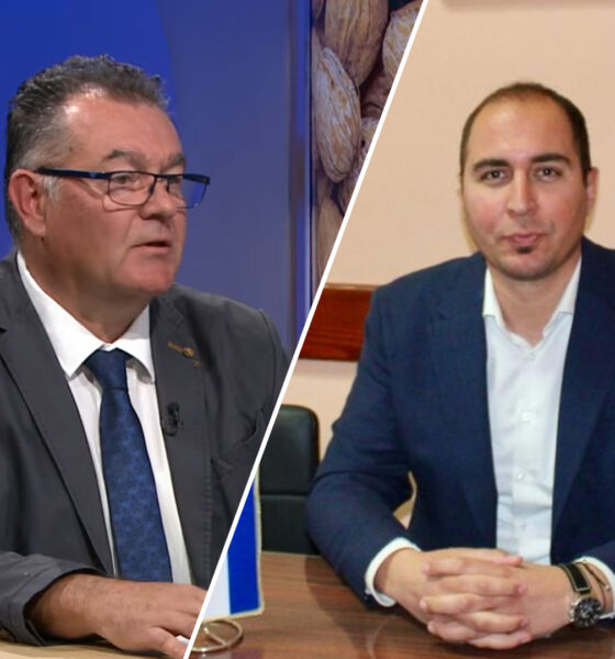 izv. prof. dr. sc. Mario Bjeliš i Ivan Mataga, gradonačelnik Opuzena