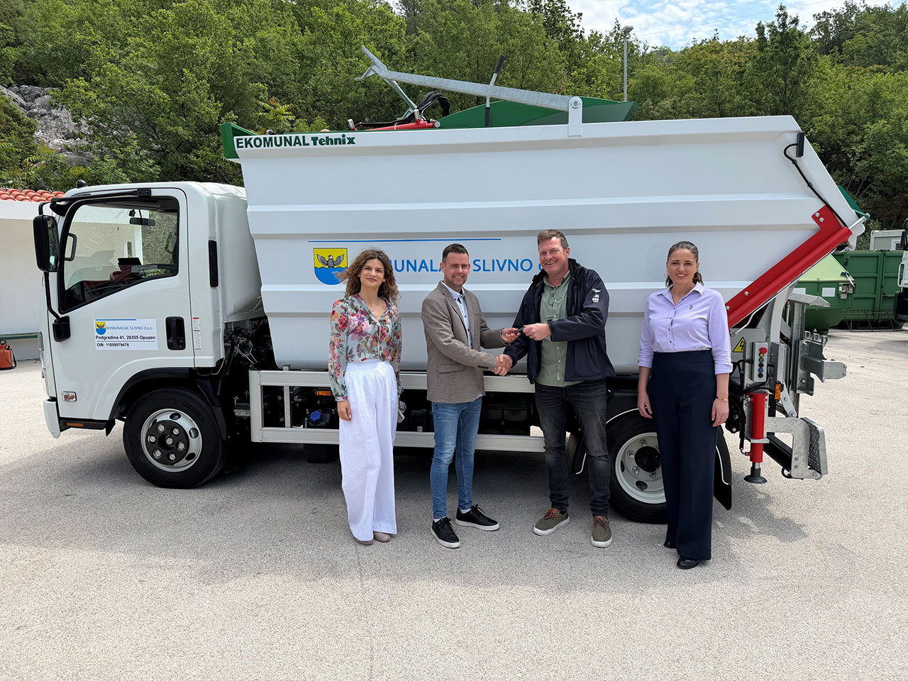 Novo vozilo Komunalac Slivno 1