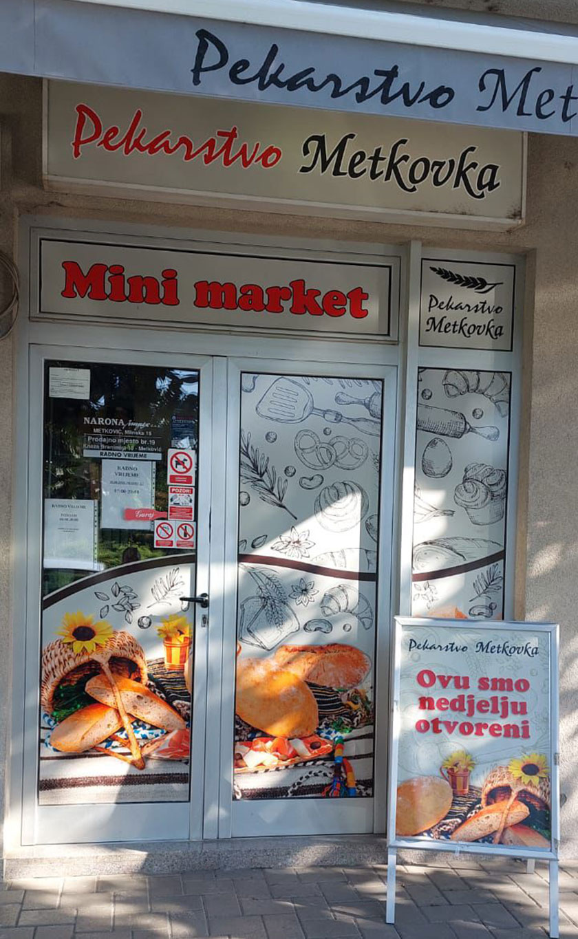 Pekarstvo Metkovka - Lovrića zgrada, Ul. Kneza Branimira