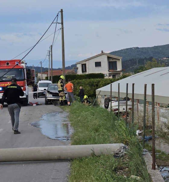 Prometna nesreca na Kladi