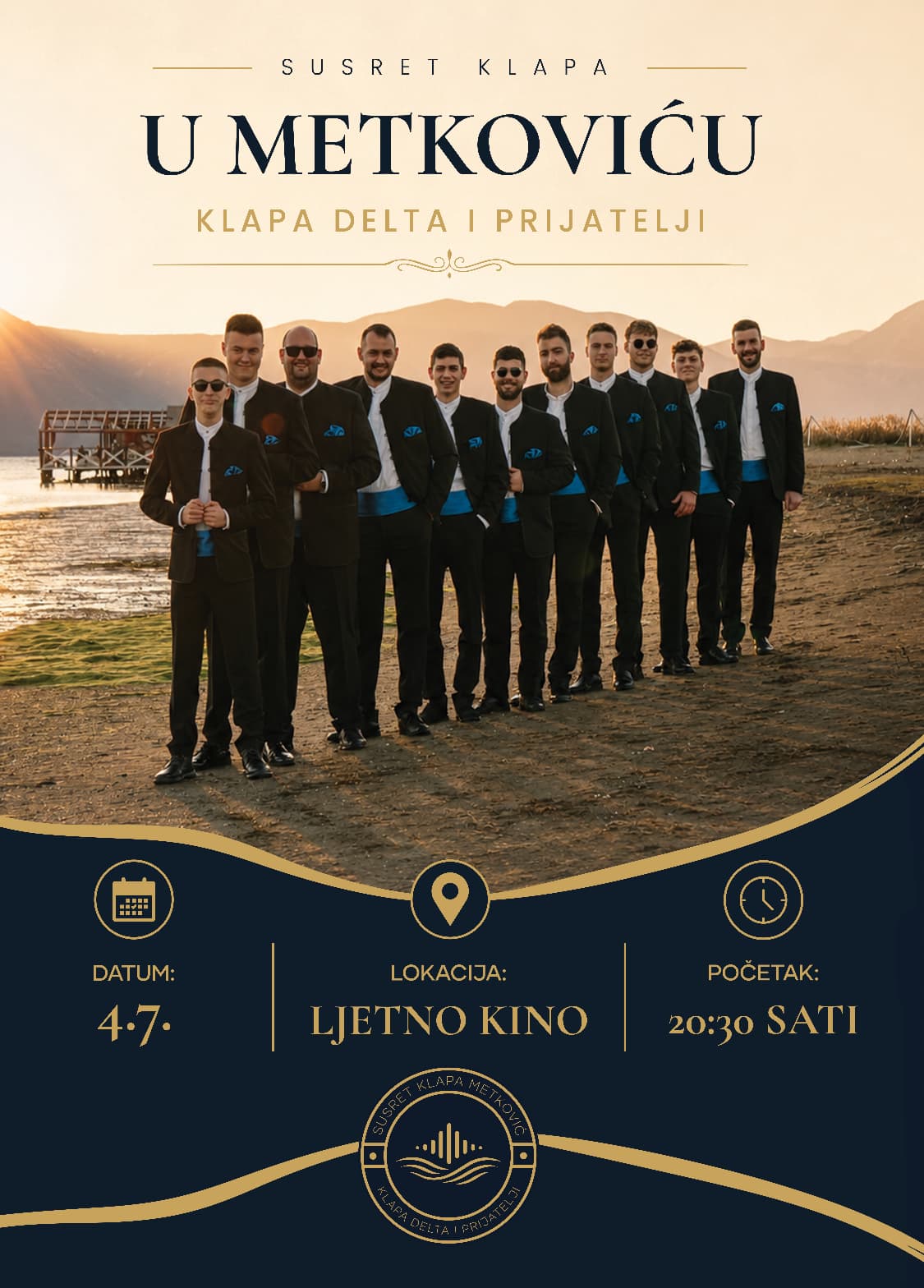 Susret klapa u Metkoviću