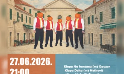1 Smotra klapa u Opuzenu Pivci moji ne pivajte