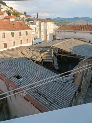 Urušio se krov kina Pobjeda
