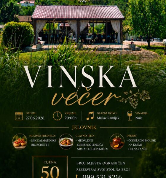 Izletište Konoba Budoni Vinska večer