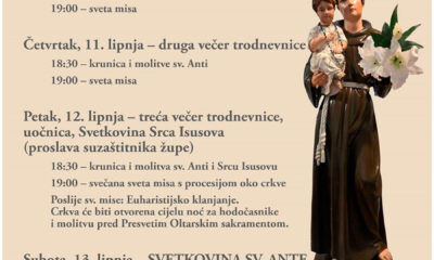 Trodnevnica sv Anti Nova Sela