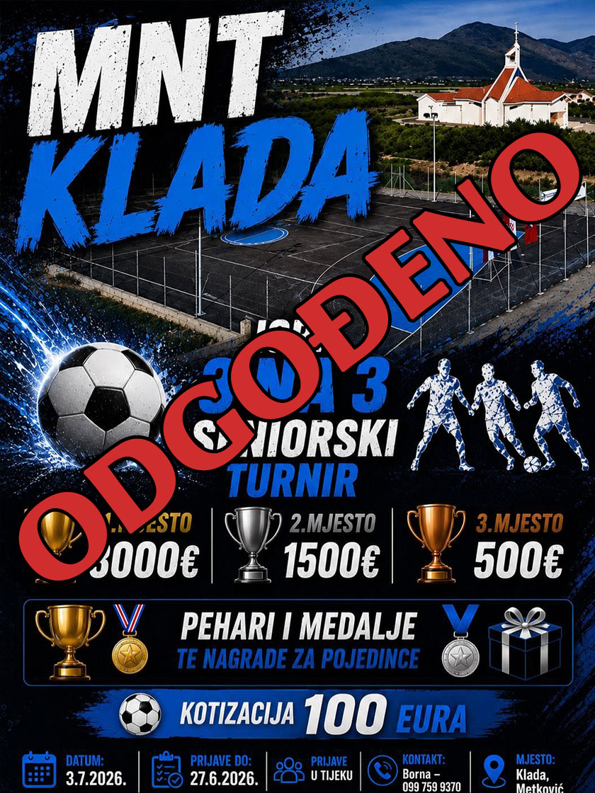 odgođen mnt klada