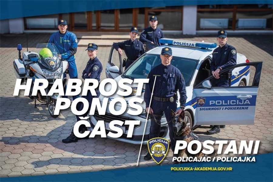 Postani policajac Kampanja naslovna copy
