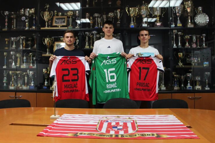 RK Metković-Zalmo: Domagoj Maslać, Jure Romić i Josip Prusac