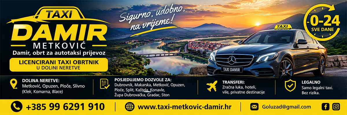TAXI DAMIR METKOVIĆ